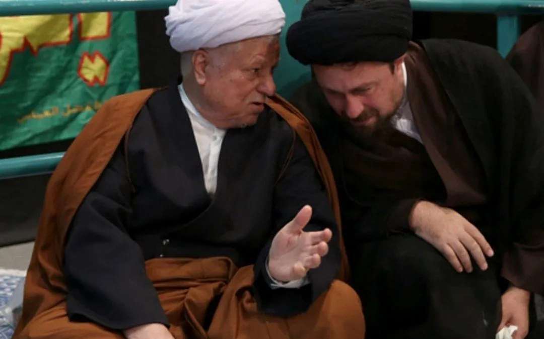 اکبر هاشمی رفسنجانی و سید حسن خمینی