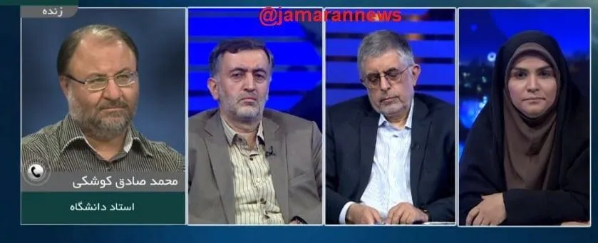  کوشکی، فعال اصولگرا در برنامه زنده شبکه خبر: نظر جامعه ملاک نیست/ قانون حجاب قانون خداست!!