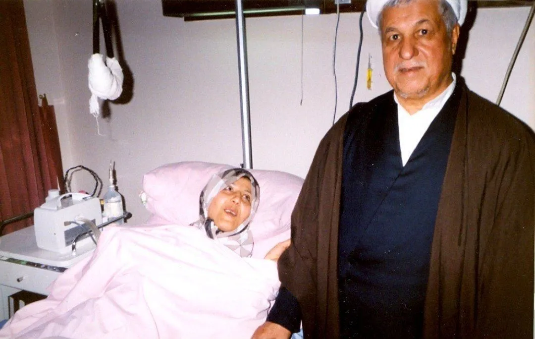 اکبر هاشمی رفسنجانی و فاطمه هاشمی