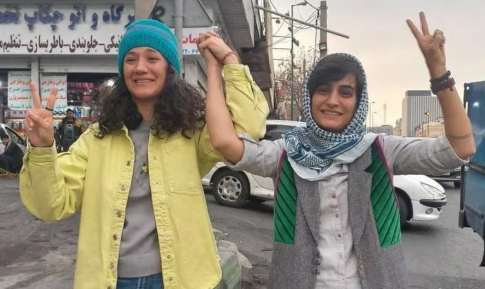 الهه محمدی و نیلوفر حامدی
