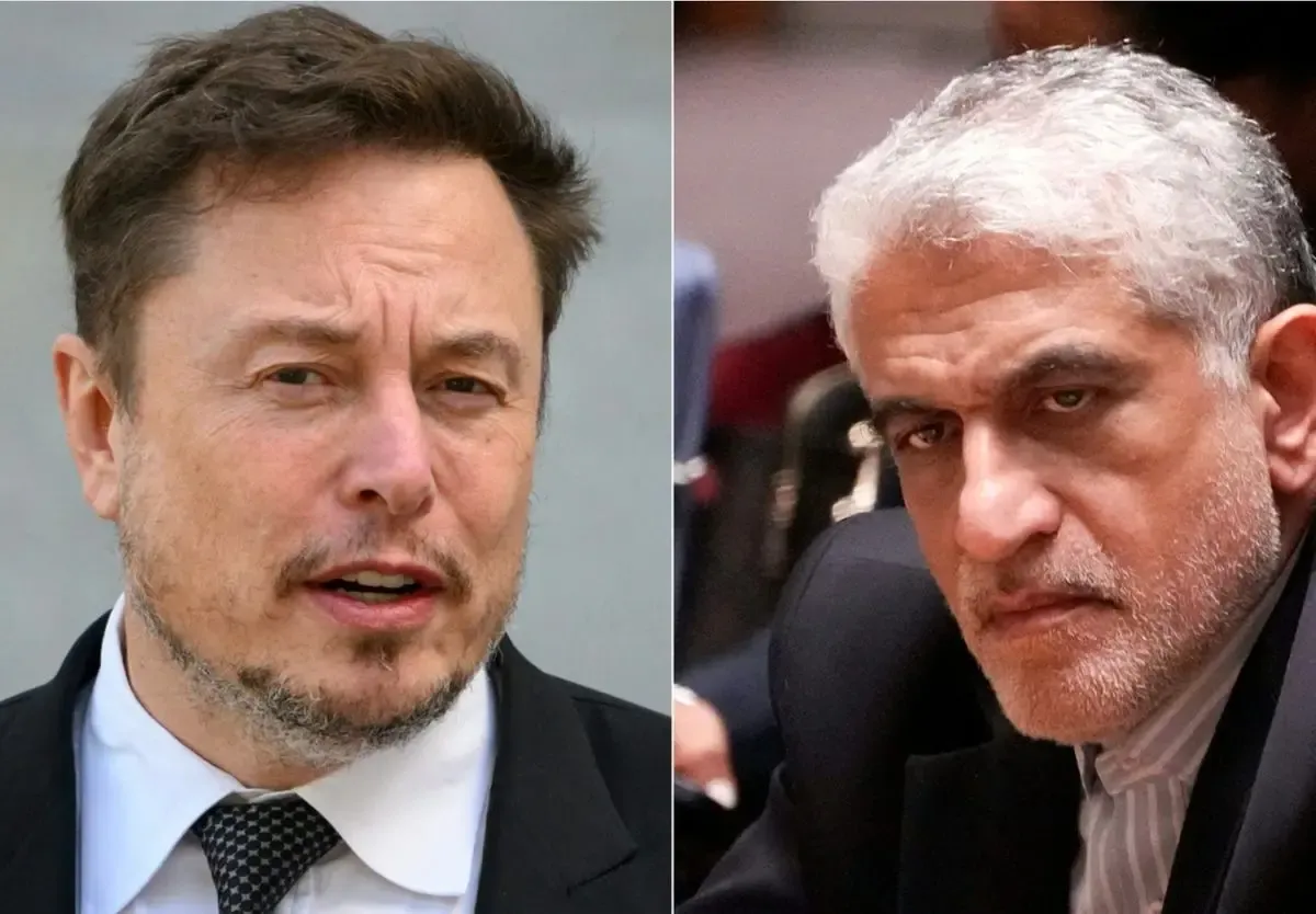 دیدار میان آقای ماسک و سفیر امیر سعید ایروانی روز دوشنبه در نیویورک انجام شده و بیش از یک ساعت طول کشیده است