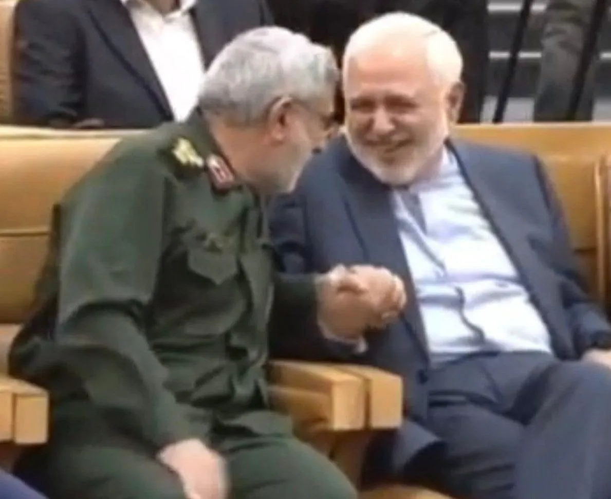  تصویری از ظریف و قاآنی که در شبکه های اجتماعی