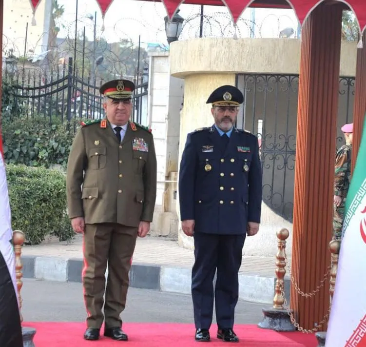  دیدار وزرای دفاع ایران و سوریه در دمشق