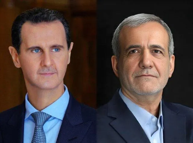 پزشکیان در تماس با بشار اسد: آماده ارائه هرگونه حمایت از سوریه برای از بین بردن تروریسم و خنثی کردن اهداف حامیان آن هستیم