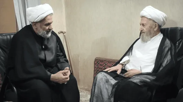  دیدار شیخ حسین طائب رئیس سازمان بسیج مستضعفین با علما و مراجع تقلید در قم