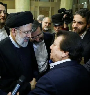 دیدار ابراهیم رئیسی و عباس قادری