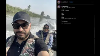  فائزه دولتی همسر وحید ایمانی، مجری تندرو صداسیما ست که بخشی از مواضع وی پیوست شده