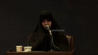 سخنان جمیله علم‌الهدی همسر سید ابراهیم رئیسی