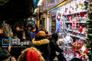 حال و هوای کریسمس در تهران/ محمد مهدی پورعرب (خبرگزاری ایرنا)