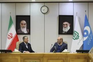  امضا تفاهم‌نامه میان رؤسای سازمان انرژی اتمی ایران و بنیاد مستضعفان انقلاب اسلامی