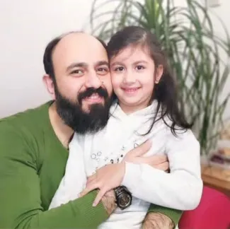 احسان اشراقی و دختر 9 ساله‌اش شهید شدند