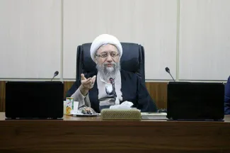 آملی لاریجانی: نیروهای مسلح سیلی محکمی به رژیم صهیونیستی زدند