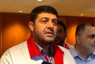  رئیس هلال‌احمر: رژيم صهيونيستى به ۵ بیمارستان و اطراف آن‌ها حمله کرده. این حملات را که خلاف اصول بين‌الملل است، به‌عنوان یک سند به نهادهای بين‌المللى ارسال كردیم.
