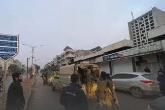  تلویزیون قطری العربی هنگام پخش مستقیم از سویدا ناخواسته ربایش چند زن و کودک دروزی توسط نیروهای جولانی رو مستند کرد.