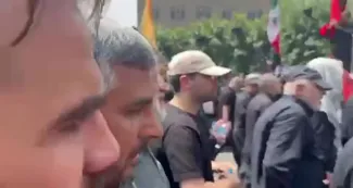 سعید جلیلی در مراسم «تشییع پیکر شهدای اقتدار»