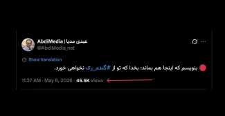 در حساب جدید توییتر هم نوشتم که بماند: بخدا که تو از گندم ری نخواهی خورد.