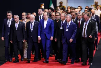 ظاهرا میهمانان خارجی برای عرض تسلیت هم با رهبر سوم دیدار نکردند!!