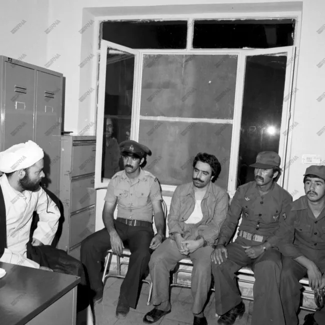 دقایقی قبل از اجرای حکم اعدام «داریوش وجدانی»، به جرم آدم ربایی و قتل