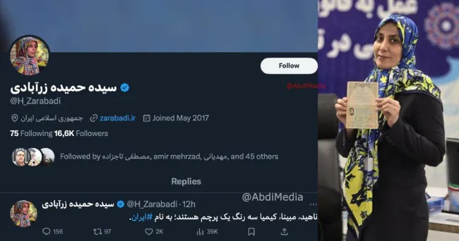دکتر سیده حمیده زرآبادی در ساحت سیاست جمهوری اسلامی