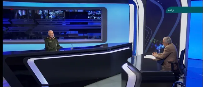 Statements of the deputy of the IRGC's Khatam al-Anbiya Base about the Jewish people and Jews on the live broadcast of IRIB
