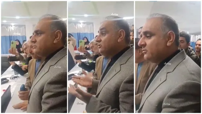 ادبیات سخیف بخشی پور نماینده مجلس و عضو هیات رئیسه مجلس و توهین به وزیر بهداشت 