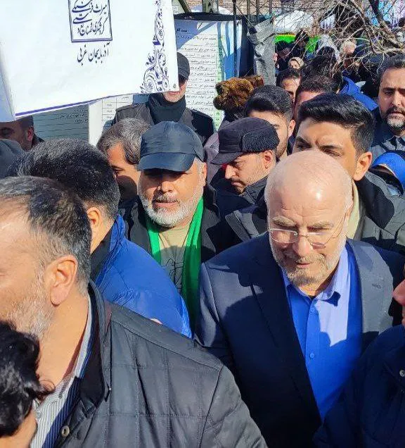  قالیباف در راهپیمایی ۲۲ بهمن در ارومیه