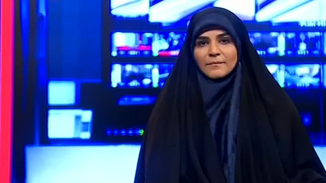  نوحه خوانی و زنجیرزنی برای سحر امامی مجری صدا و سیما