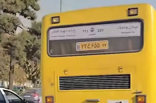  برخورد فوری شرکت واحد اتوبوسرانی تهران با راننده متخلف شرکت خصوصی «ندای به‌آوران»